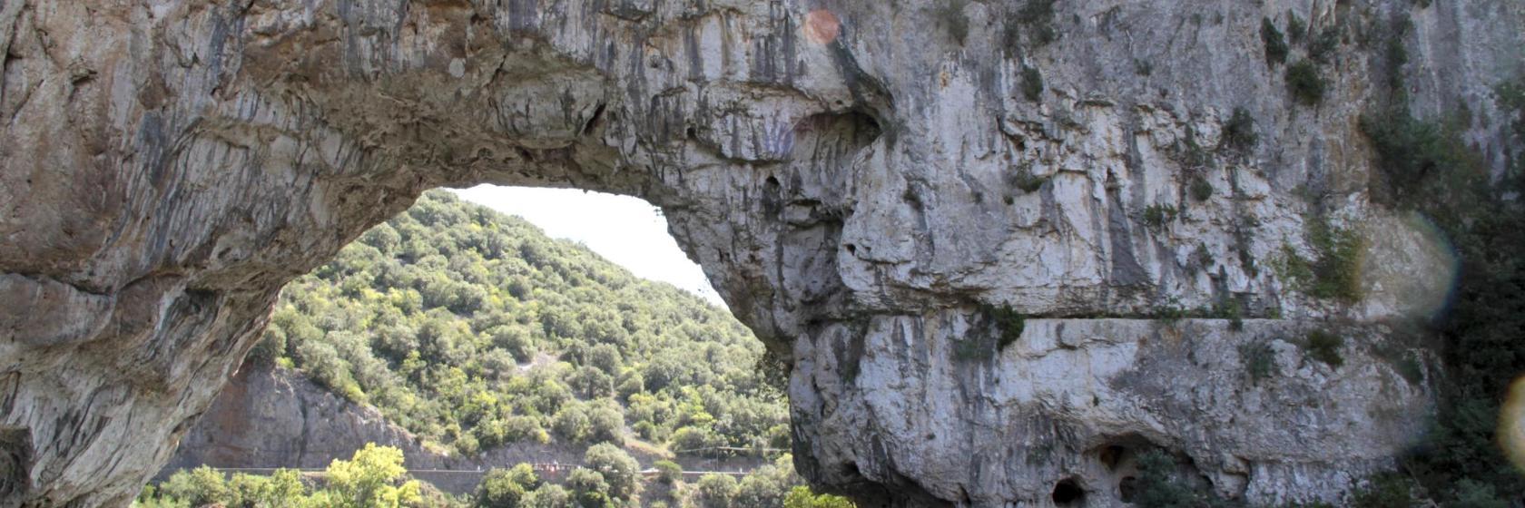 Felsbrücke Pont d'Arc