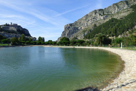 Plan d'eau de sisteron
