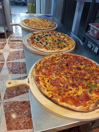 Top pizza