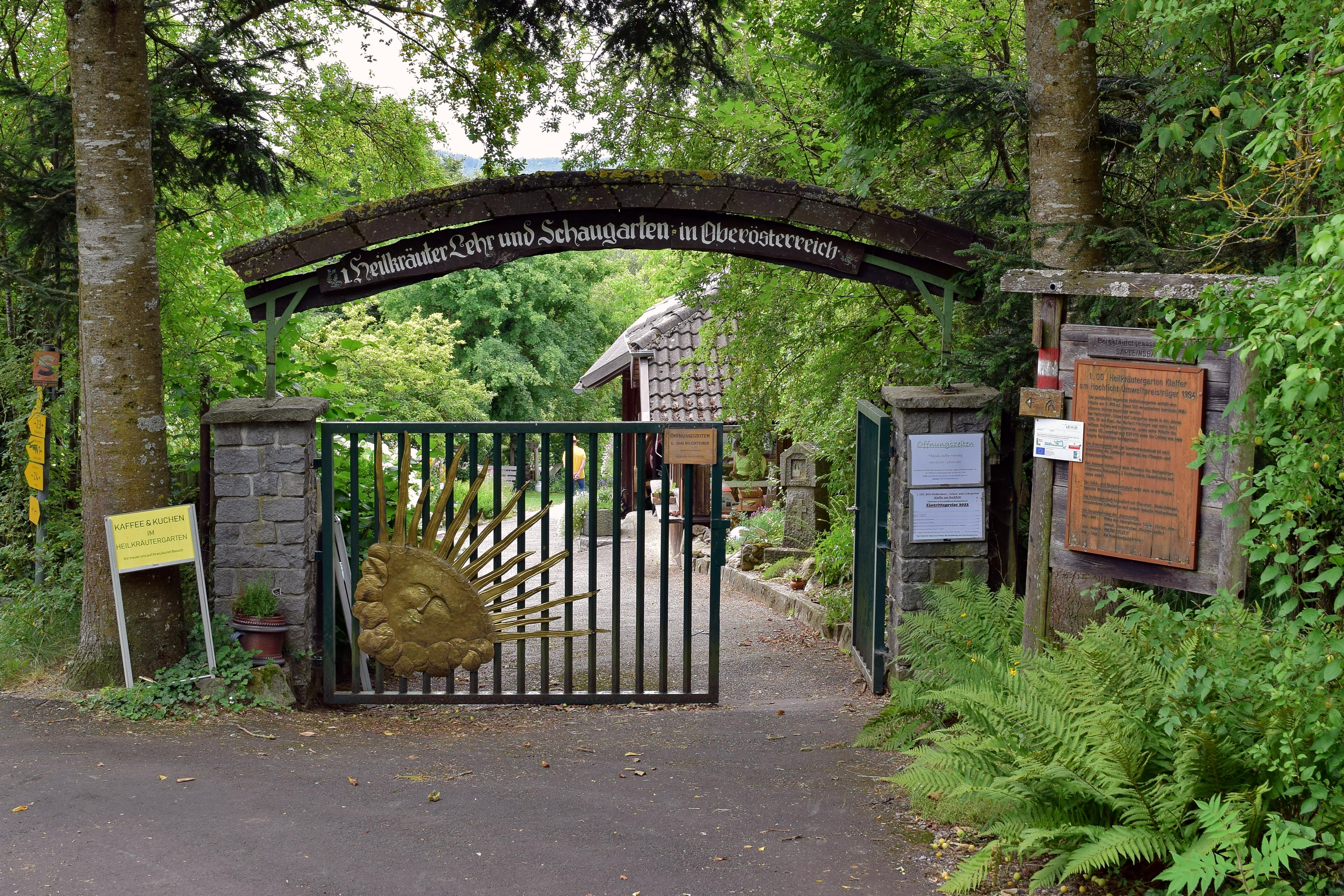 Heilkräutergarten Klaffer am Hochficht
