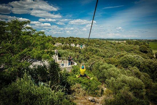 Parc aventures Les Rochers de Maguelone