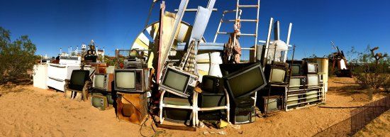 Outdoor Desert Art Museum of Assemblage Sculpture