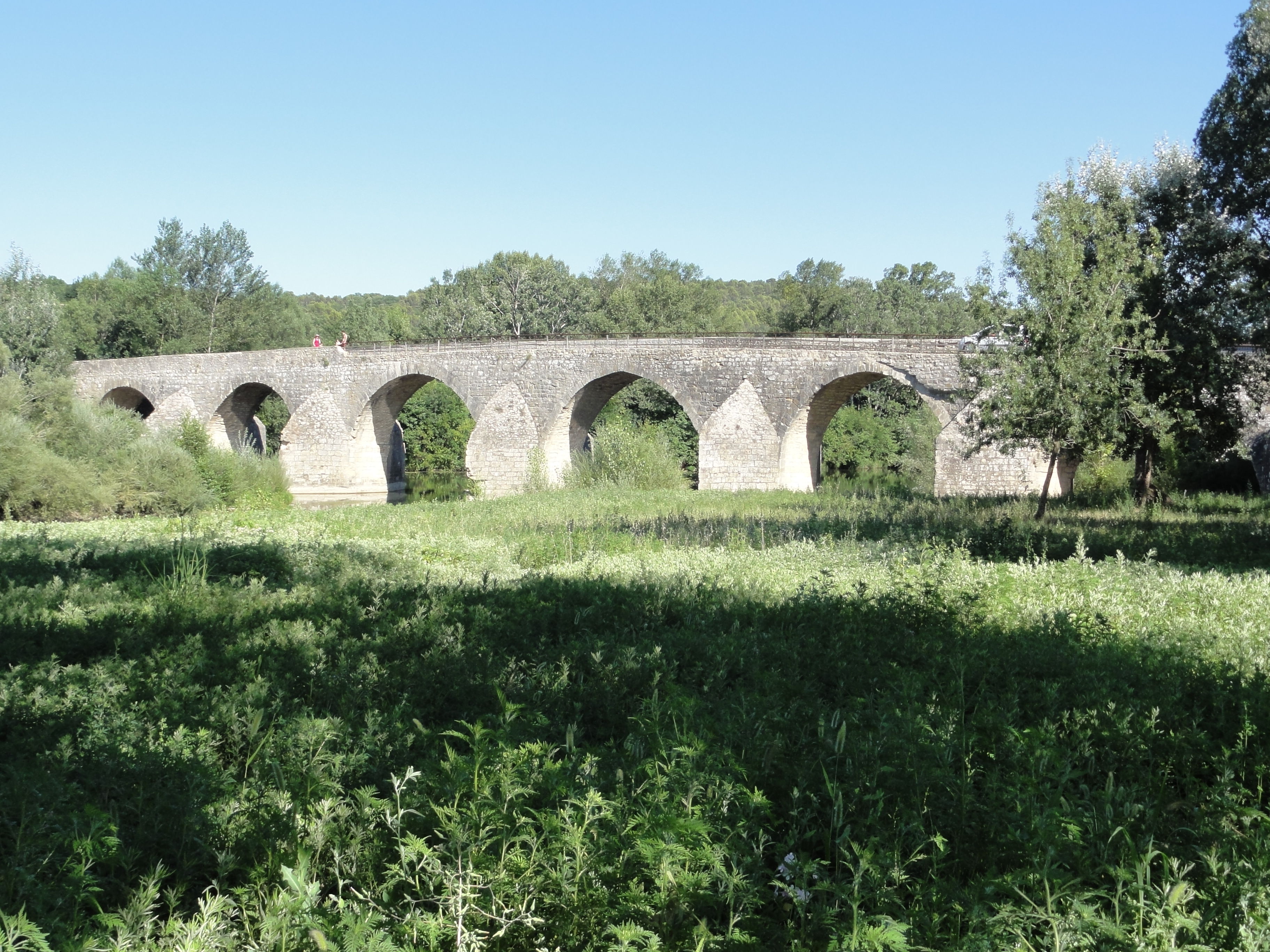 Pont Charles-Martel sur la Ceze