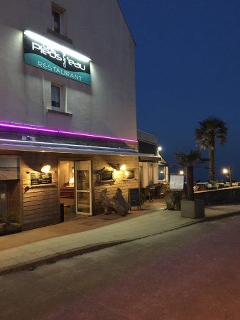 Les pieds dans l'eau